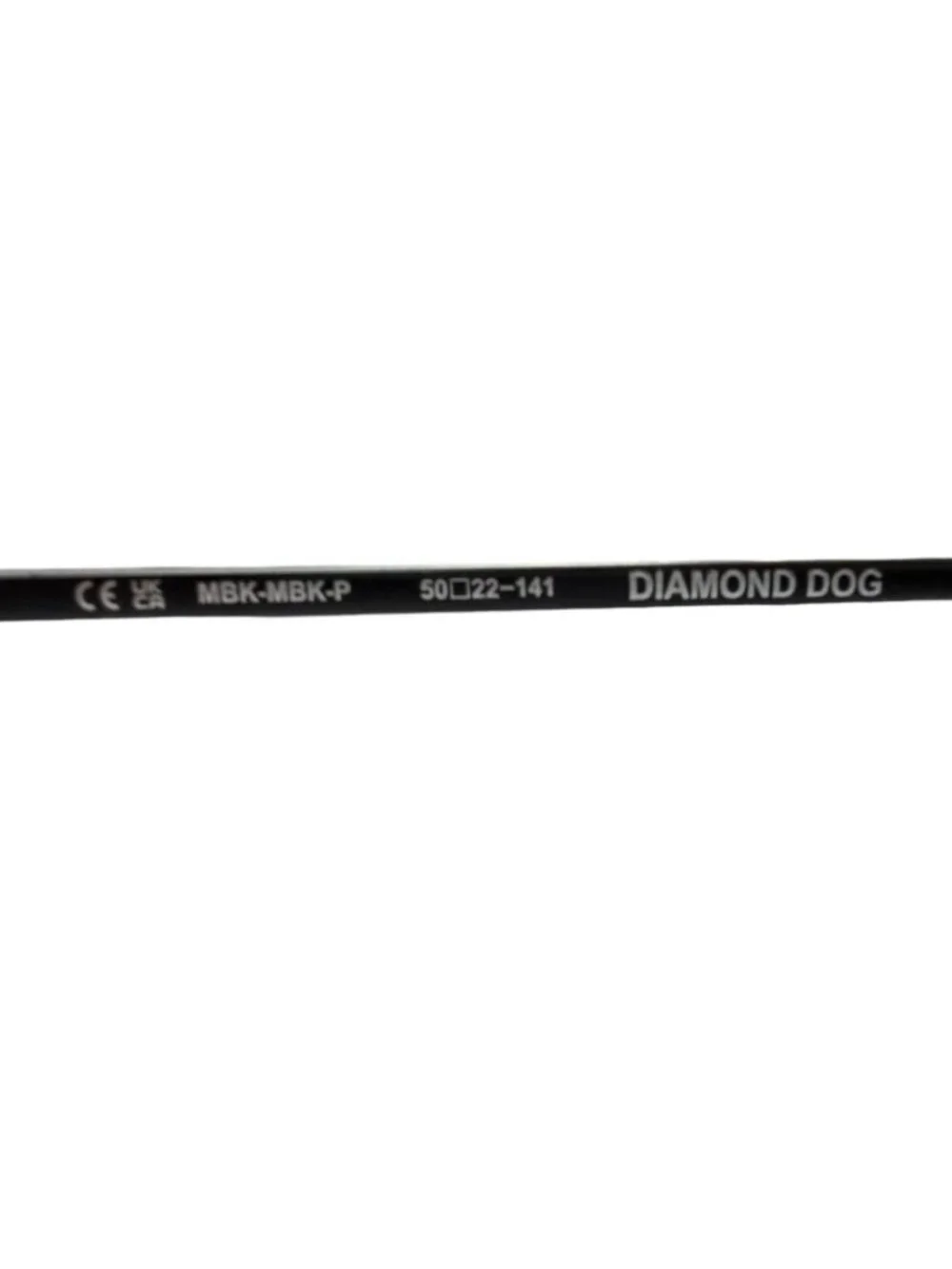 Chrome Hearts Diamond Dog Floral Cross Sunglasses Matte Black 50 Eyewear